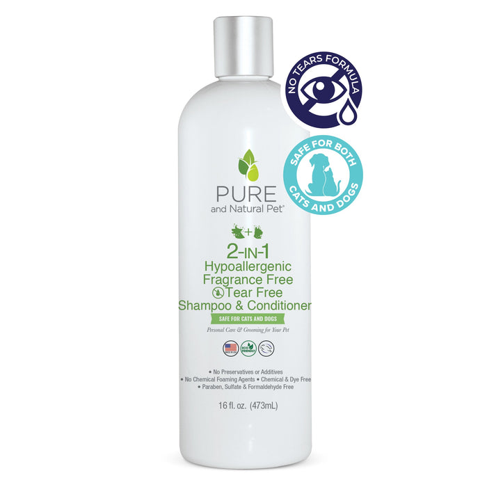2 in 1 Hypoallergenic Tearless Shampoo & Conditioner