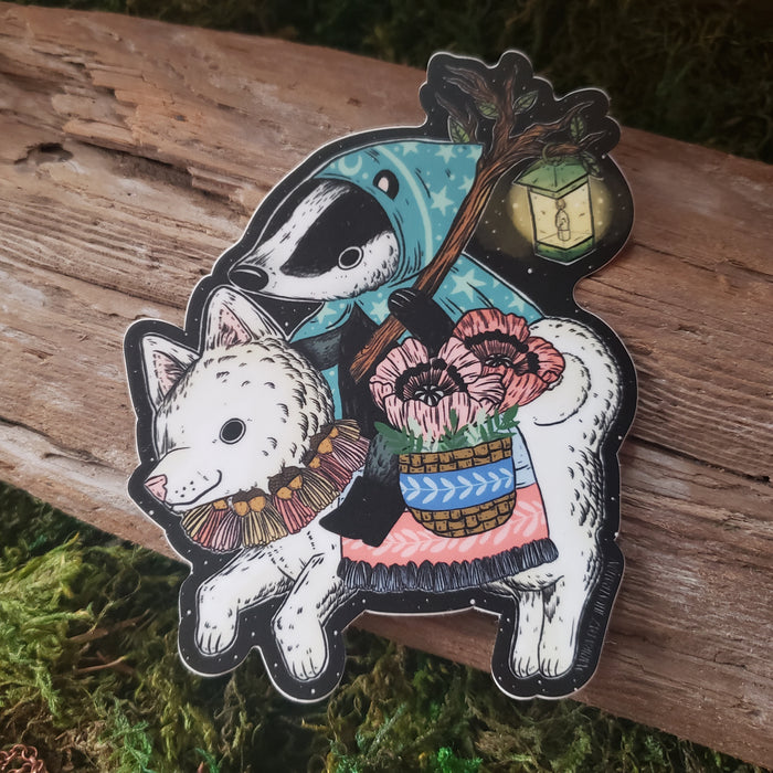 Adventure Friends Vinyl Sticker