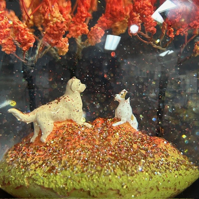 Autumnal Snow Globe