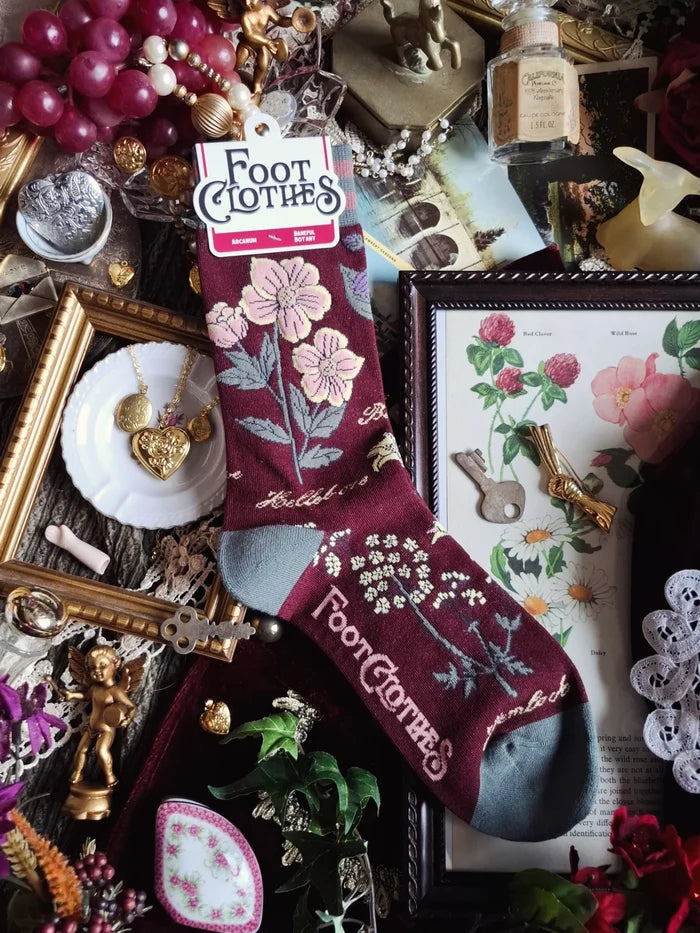 Baneful Botany Crew Socks