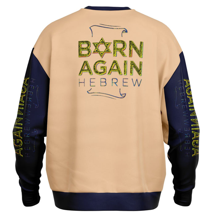 Born Again Hebrew (01–01) | Unisex Heavyweight Oversized Sweatshirt