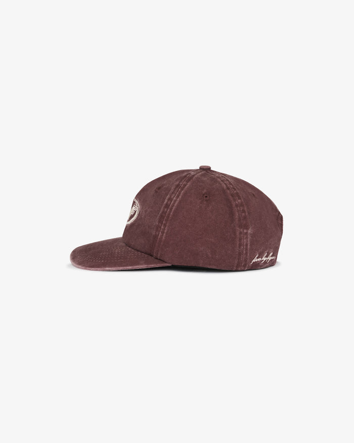 Cotton Cap - Washed Burgundy
