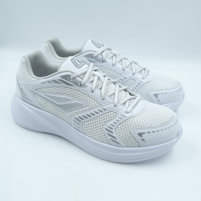 Decra X White/Grey Sepatu Lari Unisex