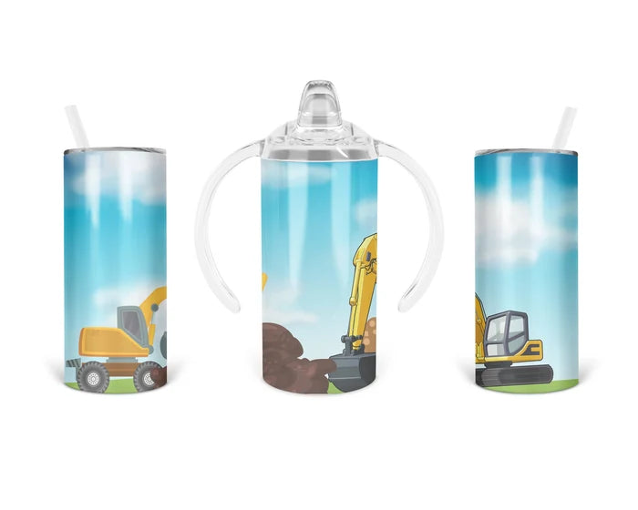 Dozer Dreams | Personalized Kids Tumbler