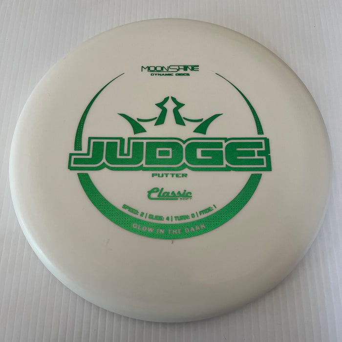 Dynamic Discs Classic Soft Moonshine Glow Judge 2/4/0/1