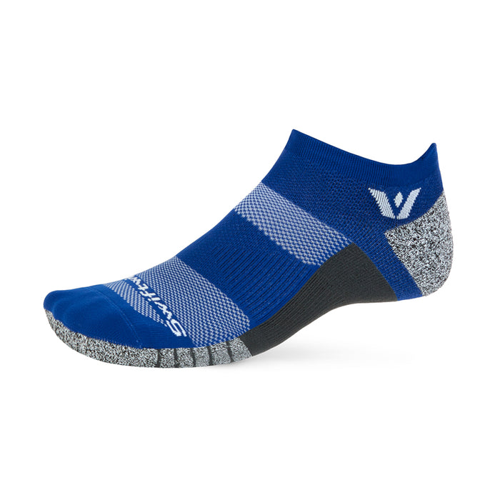 Blue no show sock