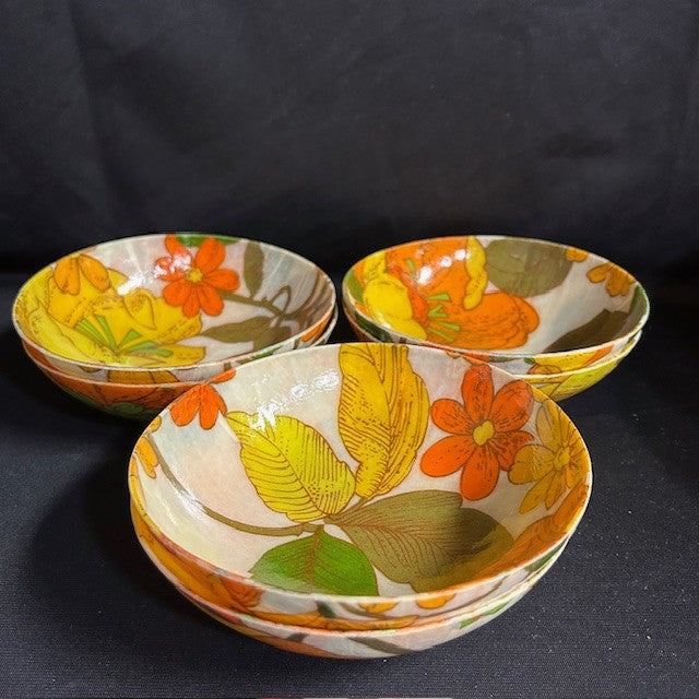 MCM Floral Bowl Set