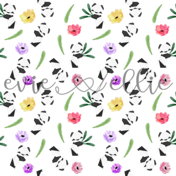 Flower Panda - Multiple Colors