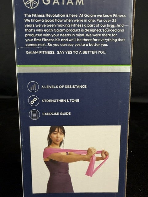 Gaiam Excercise Set: Ball + Bands