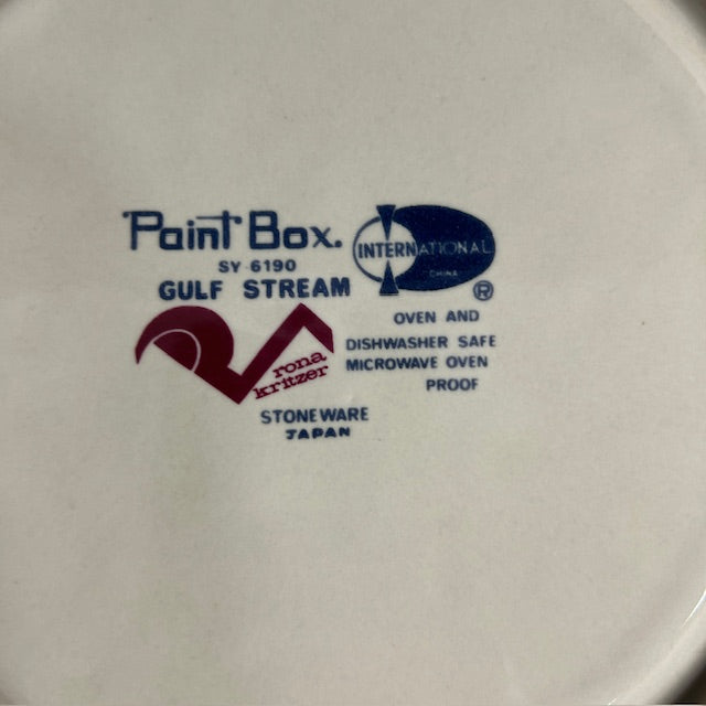 "Gulf Stream" Plates by Rona Kritzer