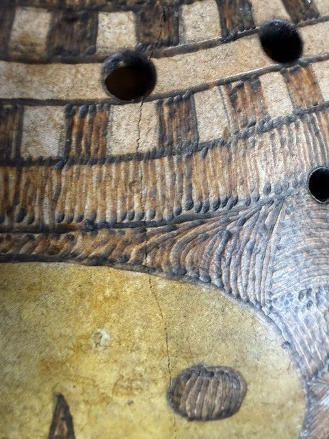 Hand-Carved Decorative Gourd Folk Art