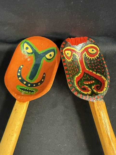 Handcrafted Decorative Wooden Spoons Brazilian
