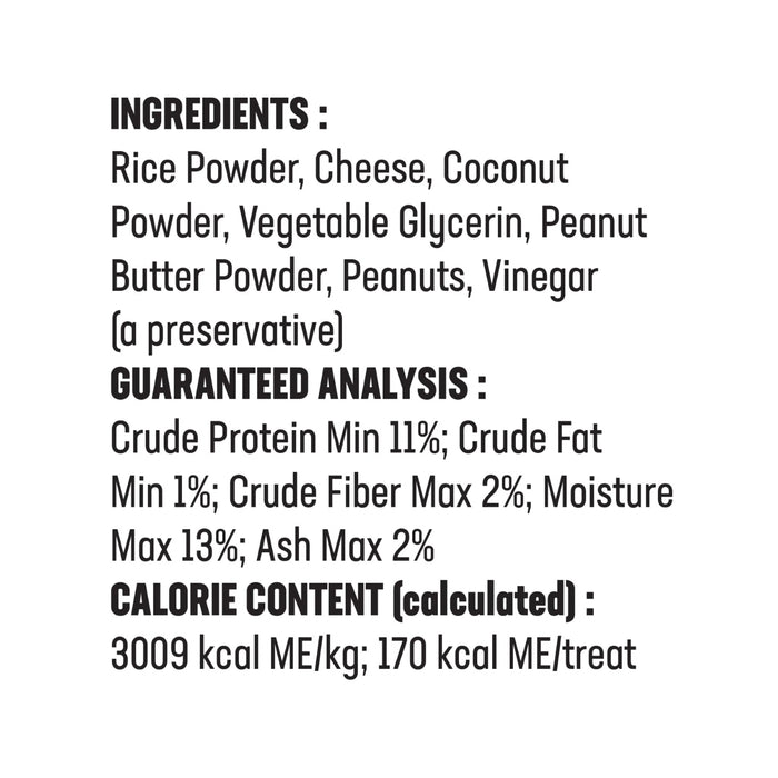 Happy Teeth Chew-Peanut Butter Flavor