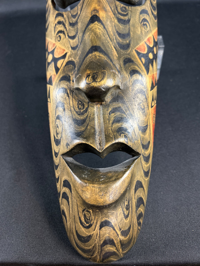 Indonesia Hand Carved Wooden Tribal Mask