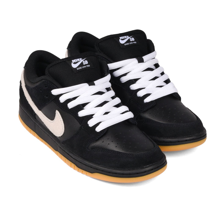 Nike SB - Dunk Low Pro (Black/White-Black-Gum Light Brown)