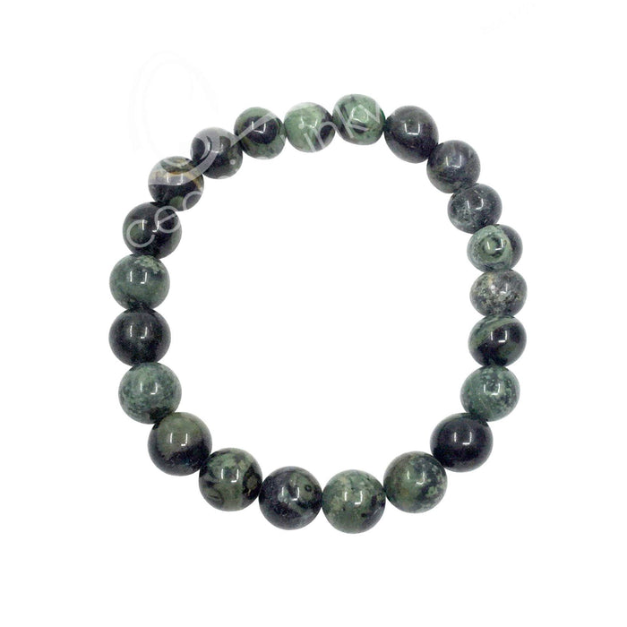 Oceanic Linkways Inc - BRACELET - JASPER, KAMBABA (8-8.5 MM) 7.15-7.25" (PC)