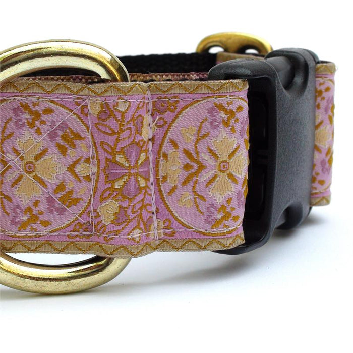 Orchid Leaf Damask Collar
