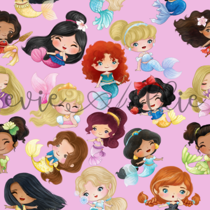 Princess Mermaids - Multiple Colors