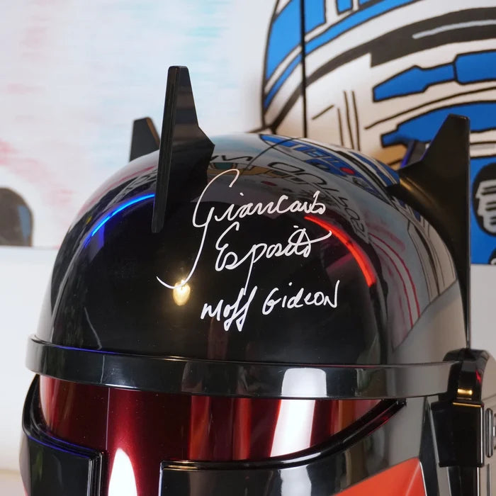 Raffle: Moff Gideon Black Series Helmet | Signed by Giancarlo Esposito