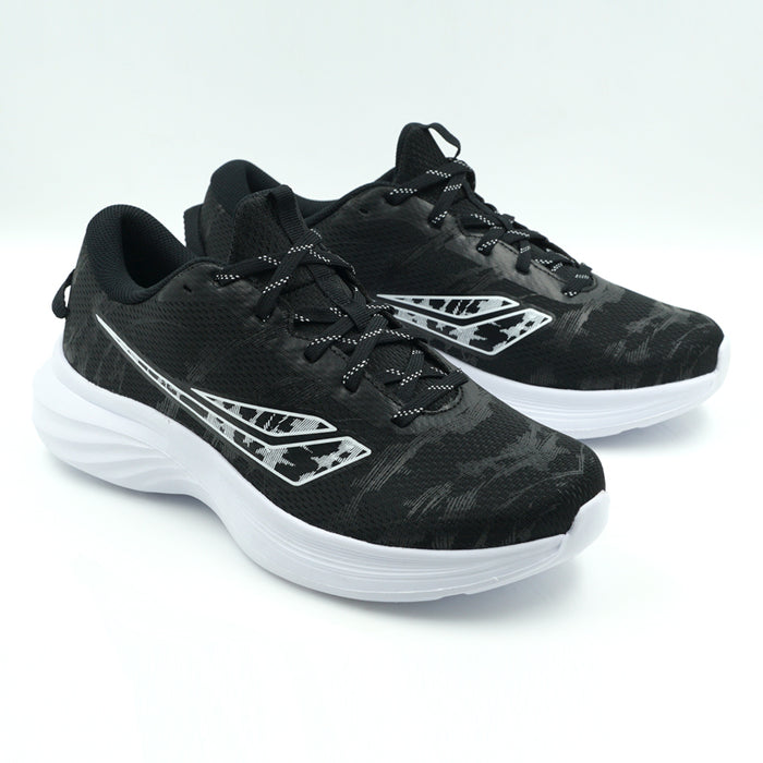 Shinai Black/White Sepatu Lari Pria