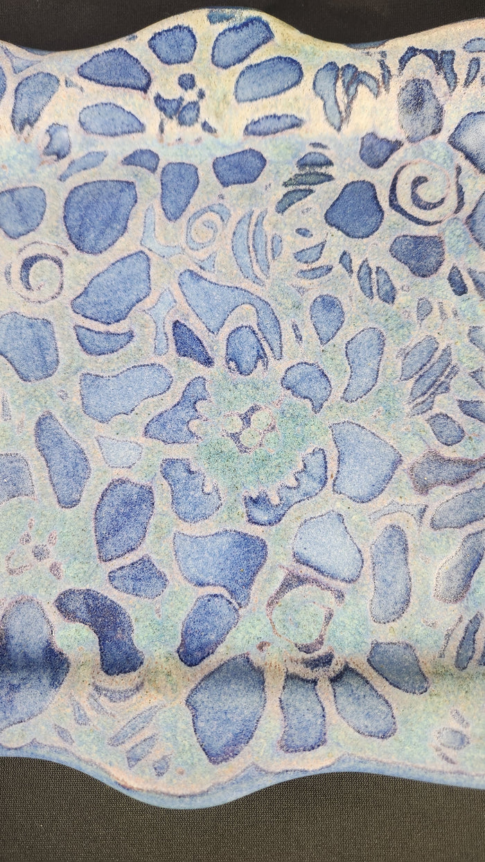 Stonefish Pottery Stoneware Plate by Jimee