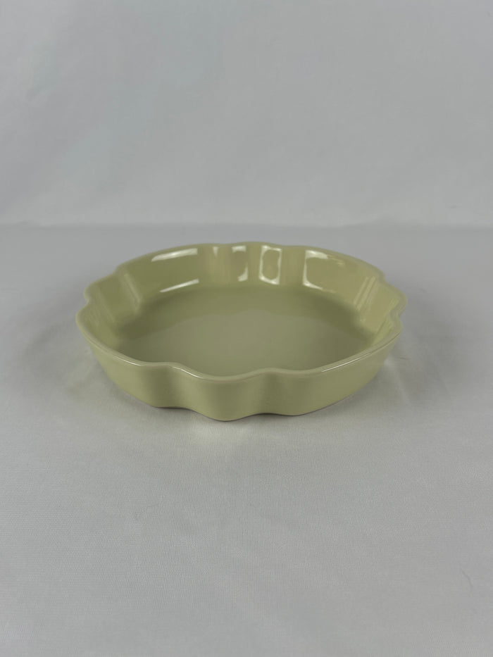 Stoneware Fluted Pie Plate made in Portugal 9 in.