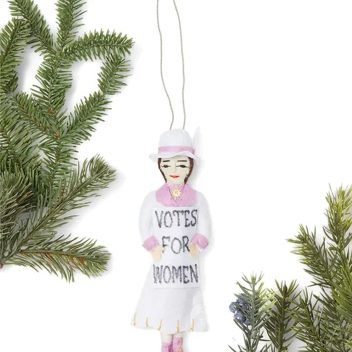 Suffragist Ornament