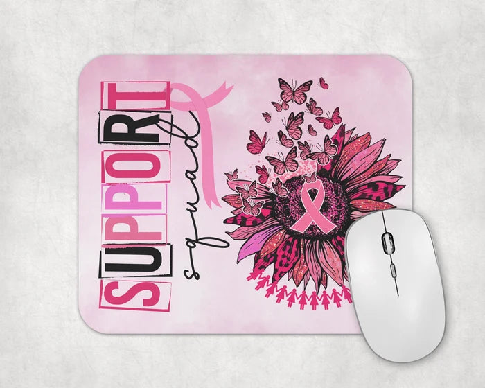 Support Squad Breast Cancer Awareness | Mouse Pad