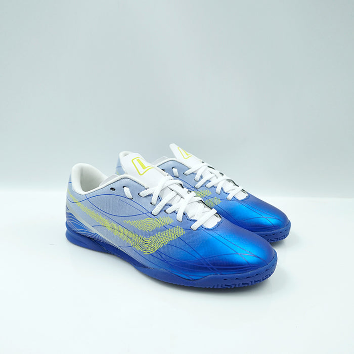 Vein White/Blue Sepatu Futsal Pria