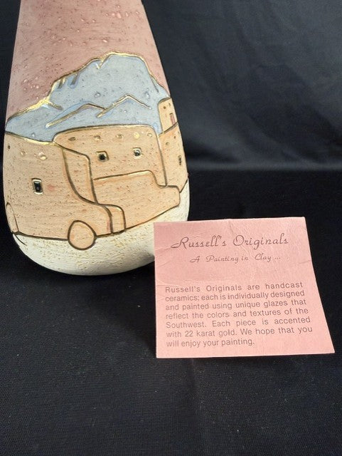 Vera Russell vase (signed)