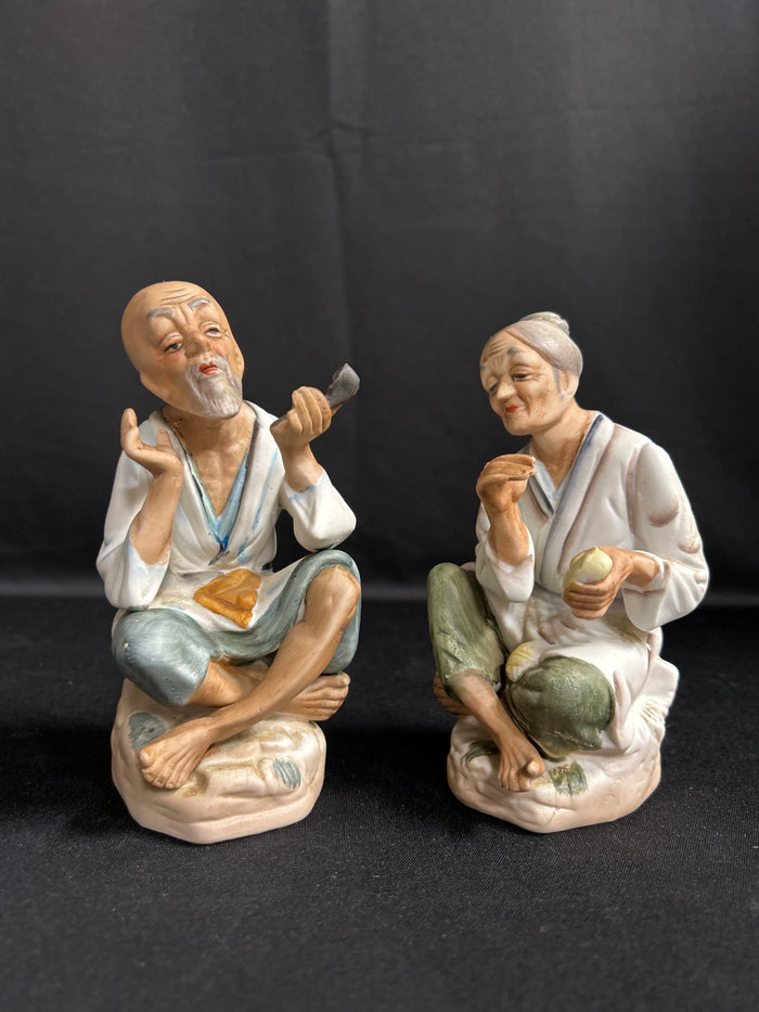 VTG 50's Homeco Asian Two Couples (4) Figurines