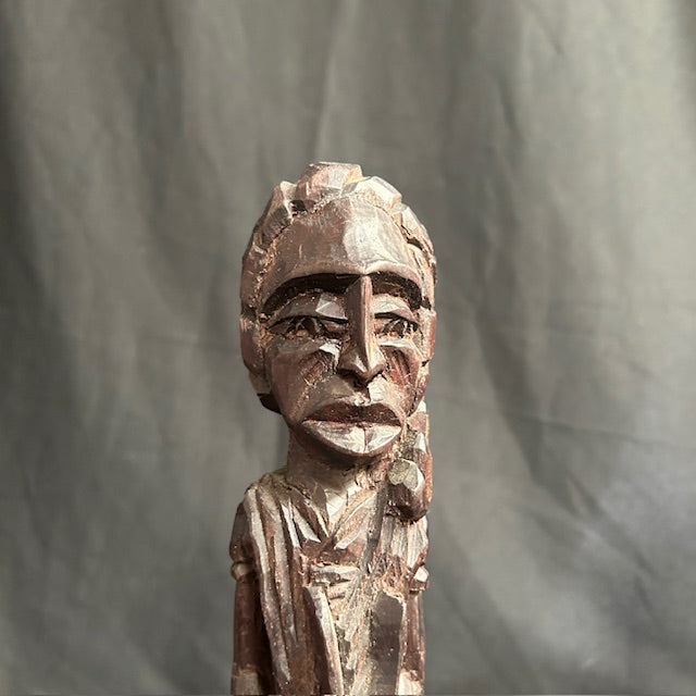 VTG Brazilian Wood Carvings by Louco Filho