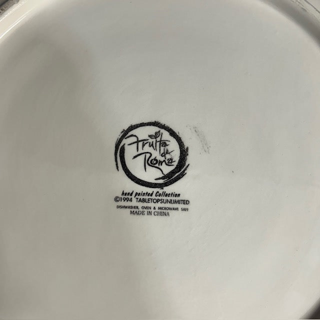 VTG "Fruita De Roma" Serving Bowl