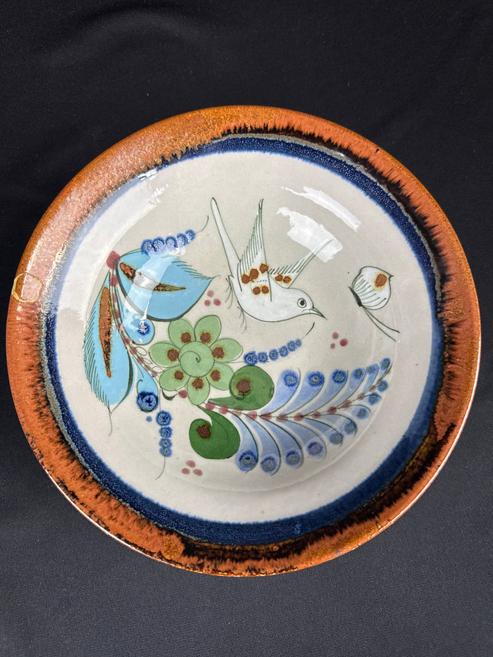 VTG Ken Edwards Pottery El Palomar White Bird Mexican Ceramic Bowls