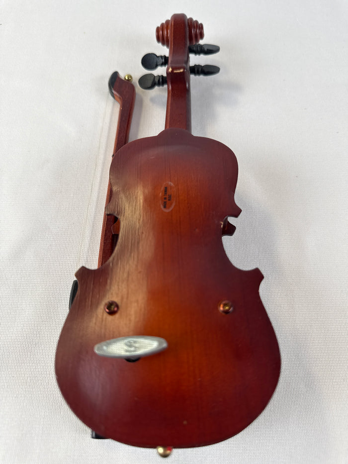 VTG Miniature Violin Music Box