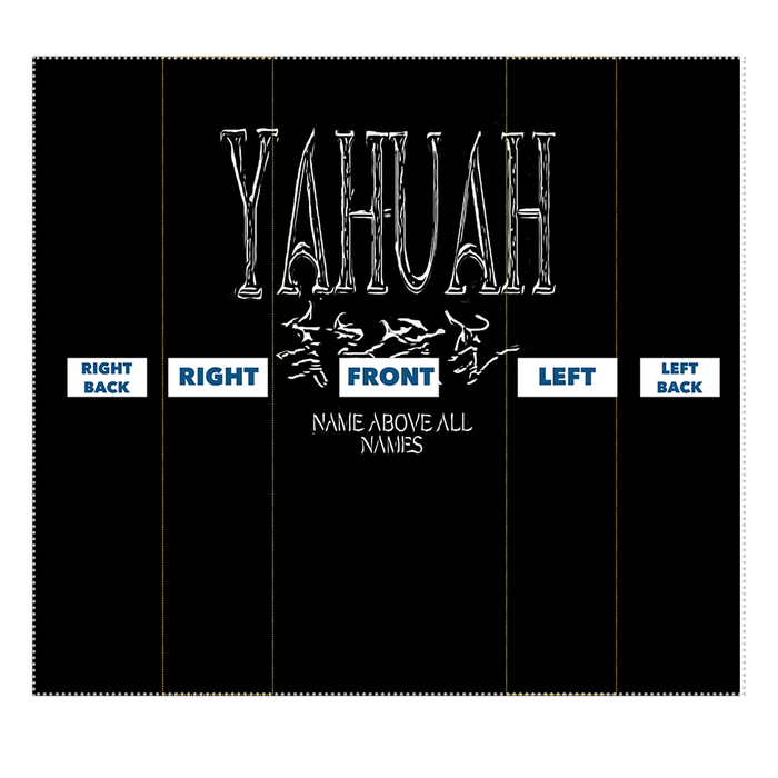 Yahuah: Name Above All Names (01-01) | Sublimation Neck Gaiter