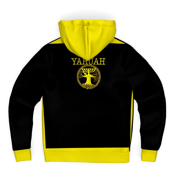 Yahuah: Tree of Life (02-01) - The Covenant Seal | Unisex Microfleece Zip Hoodie