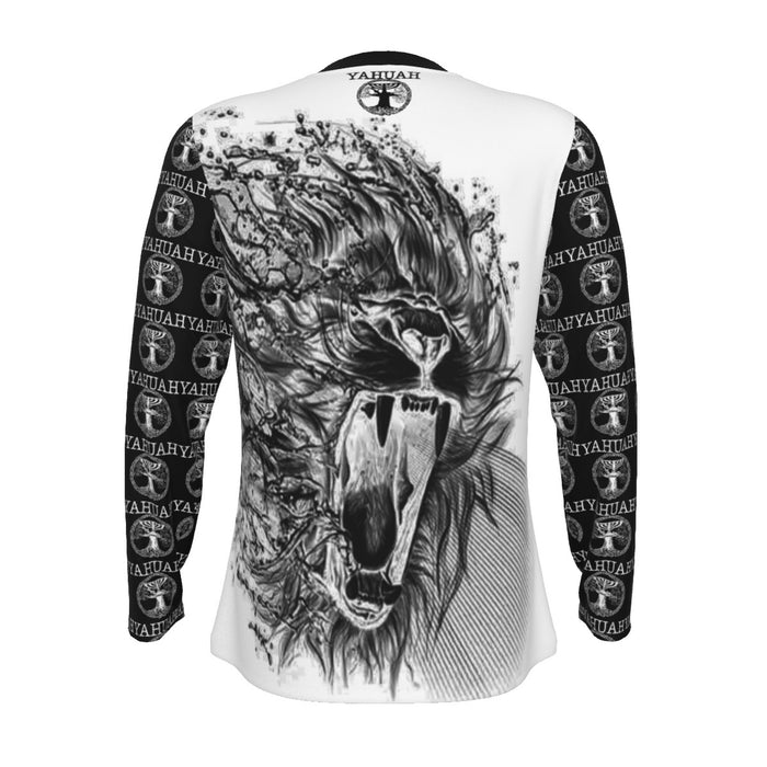 Yahuah: Tree of Life (02-05) - The Dualism Refined | Men's Long-Sleeve Cotton T-Shirt