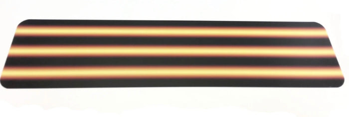14" Elimadent 3D Amber Triple Fade Lens