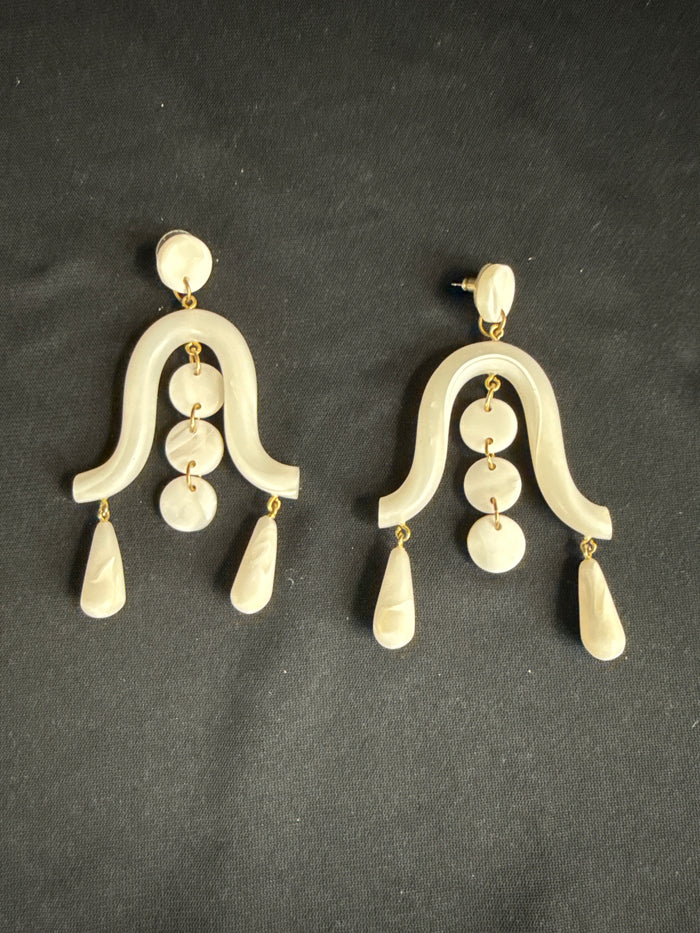1960's - 70's Polymer Clay Earrings