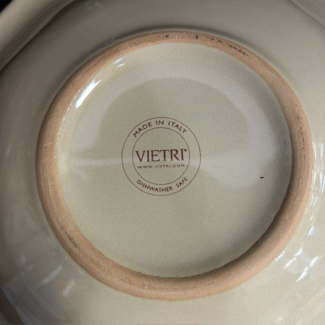 7 pasta bowls by Vietri of Italy