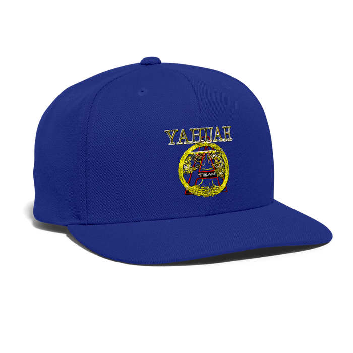 A-Team 01-01 Designer Sport-Tek Yupoong Snapback Baseball Cap (7 colors) - royal blue