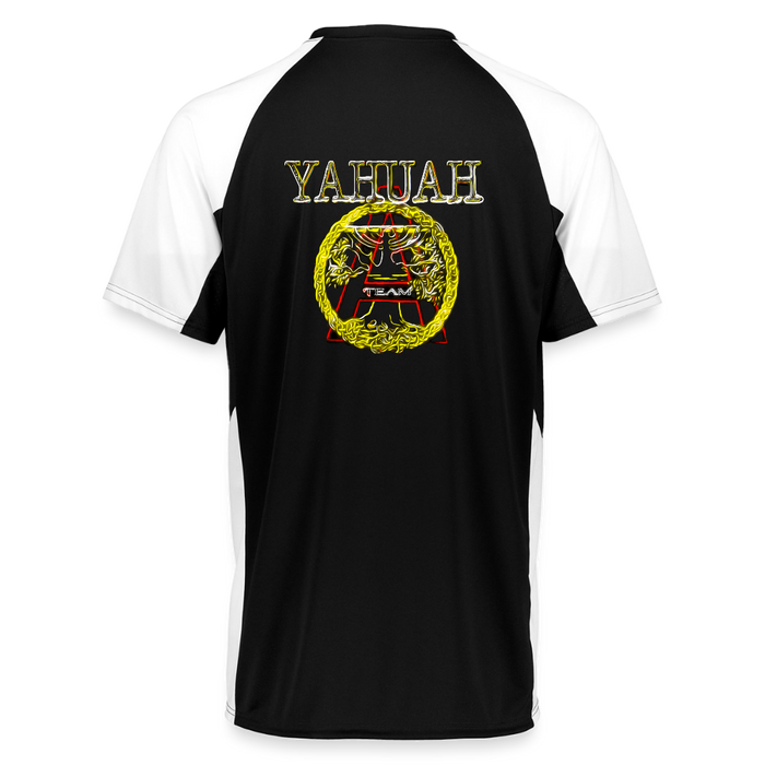 A-Team 01-01 Designer Augusta Sportswear Unisex Cutter Jersey (16 colors) - black/white