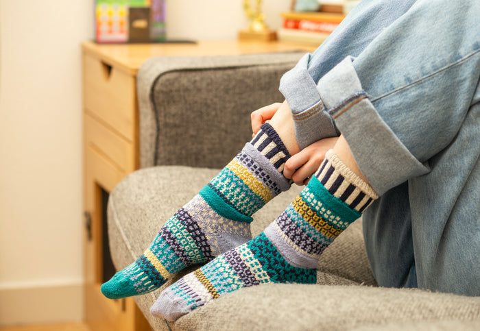 Agave Crew Socks