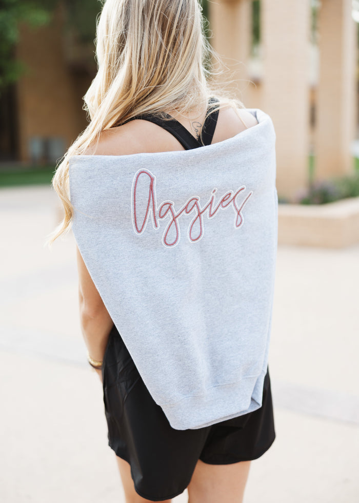 Aggies Embroidered Sweatshirt