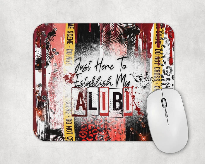 Airtight Alibis | Mouse Pad