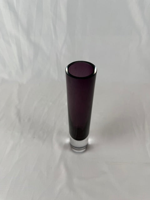 Amethyst Art Glass Vase