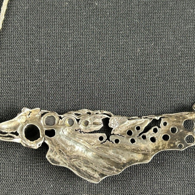 Amir Poran Bohemian Sterling Silver Necklace