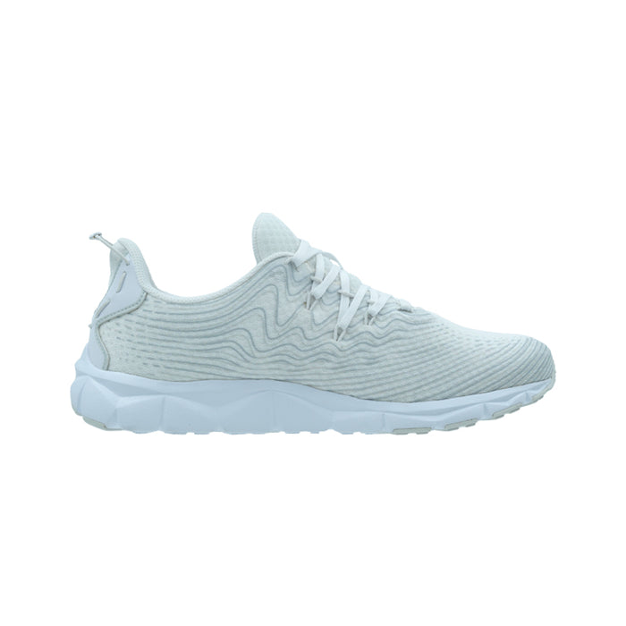AMP White/Grey Sepatu Lari Unisex