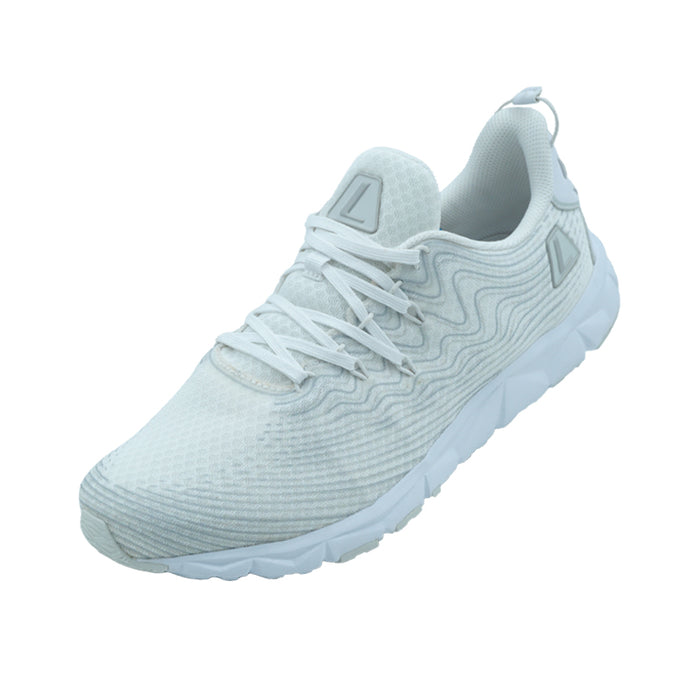 AMP White/Grey Sepatu Lari Unisex